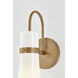 Maple 1 Light 4.75 inch Patina Brass Wall Sconce Wall Light